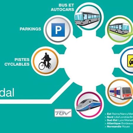 Tout Confort A Massy - Parking / Tgv Et Rer B&C 外观 照片